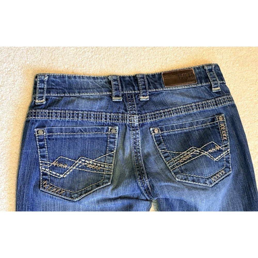 BKE Denim Payton Bootcut Jeans Women's 27x35.5 Universal Fit Low Rise Blue